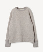 ヤク裏毛クルーネックプルオーバー