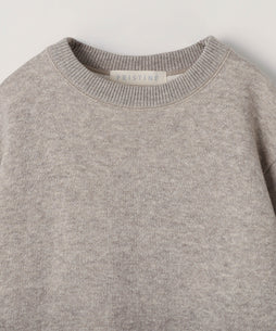 ヤク裏毛クルーネックプルオーバー