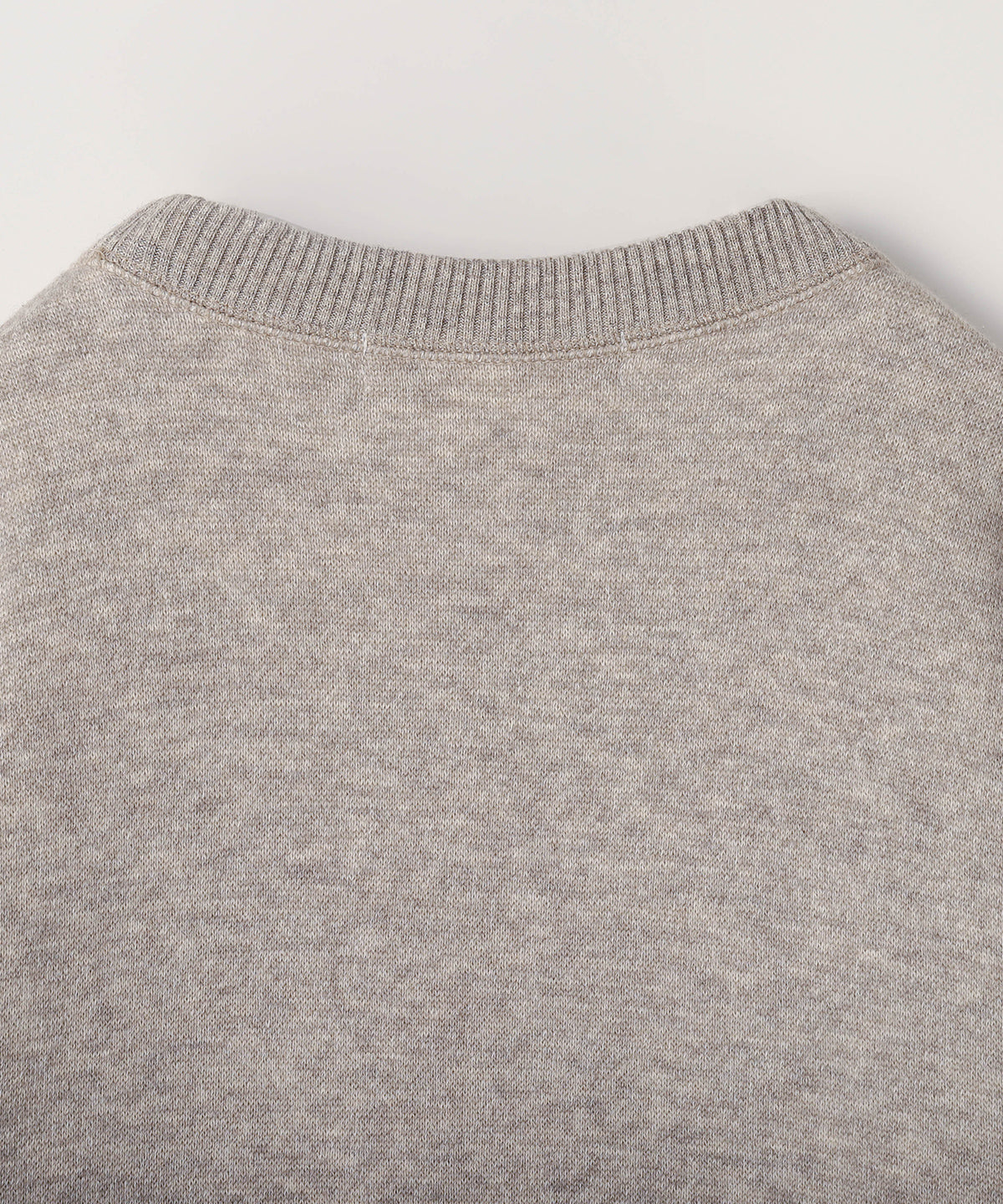 ヤク裏毛クルーネックプルオーバー