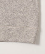 ヤク裏毛クルーネックプルオーバー