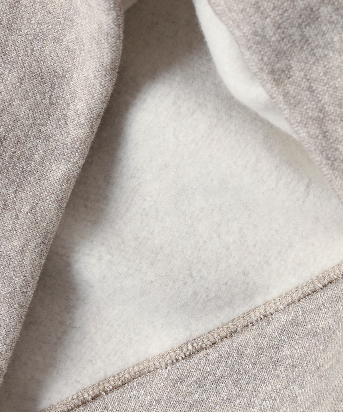 ヤク裏毛クルーネックプルオーバー