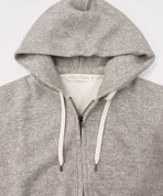 ヤク裏毛ジップアップパーカー