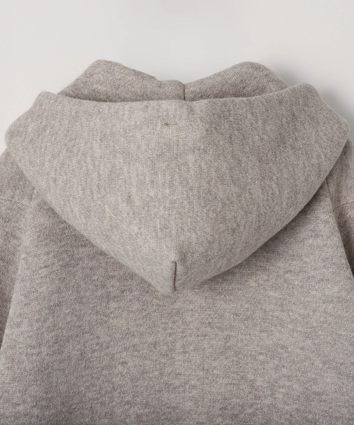 ヤク裏毛ジップアップパーカー