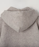 ヤク裏毛ジップアップパーカー