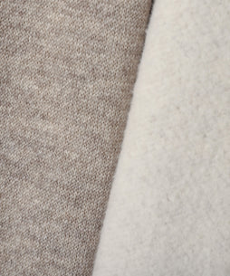 ヤク裏毛スタンドカラーバルーンジャケット