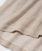 コットンリネンプレーティング天竺ワイドプルオーバー