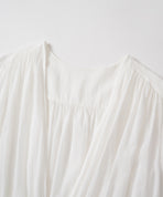 ちりめんギャザージレ