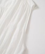 ちりめんギャザージレ