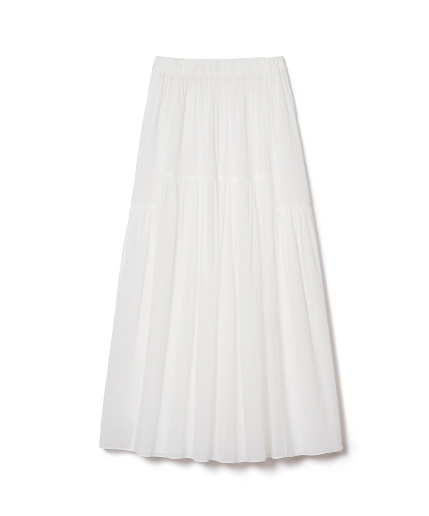 ちりめんギャザースカート