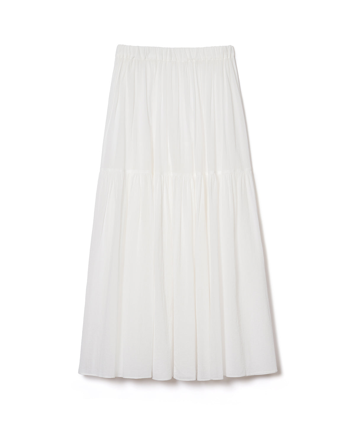 ちりめんギャザースカート