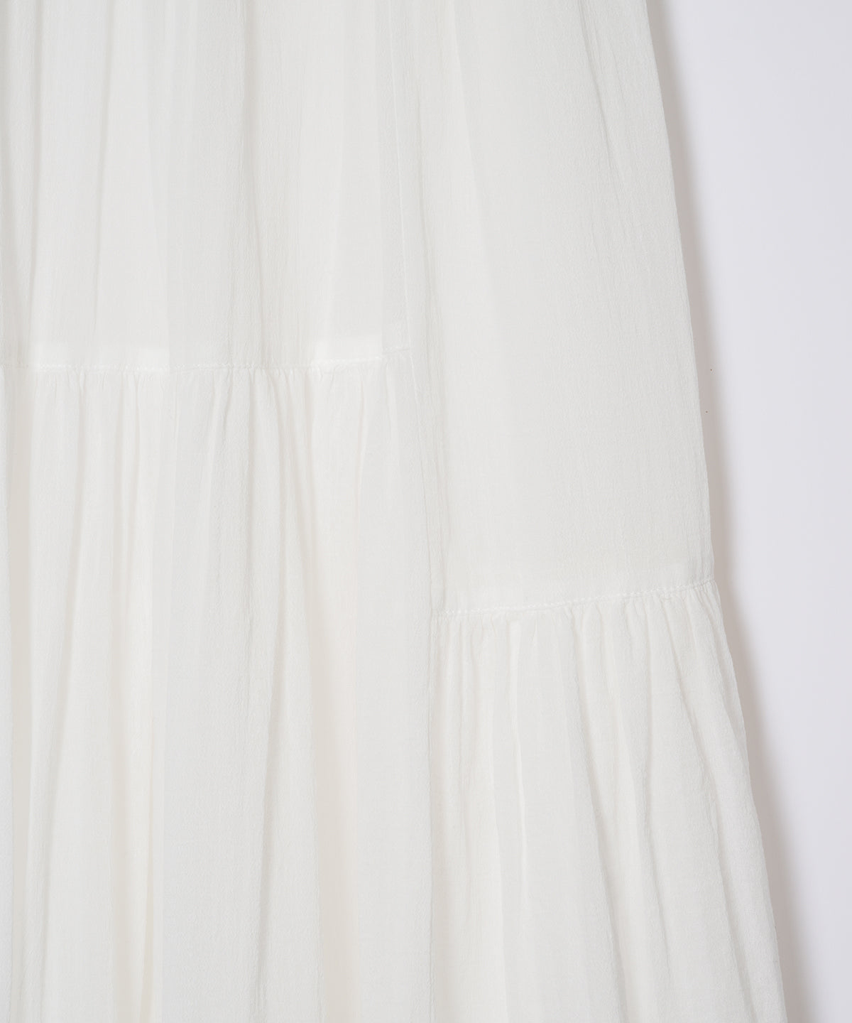 ちりめんギャザースカート