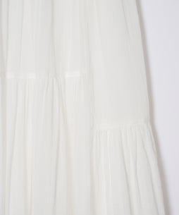 ちりめんギャザースカート