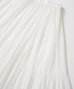 ちりめんギャザースカート