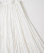 ちりめんギャザースカート