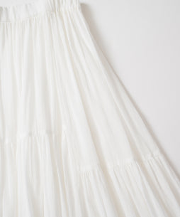 ちりめんギャザースカート