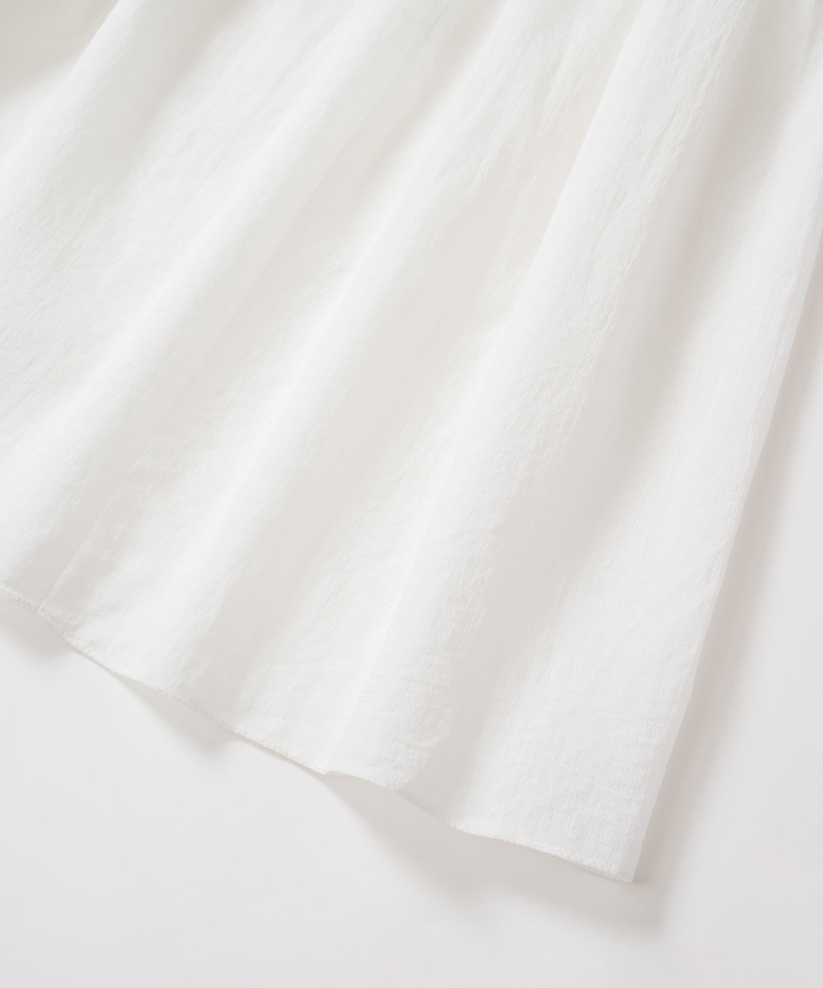 ちりめんギャザースカート