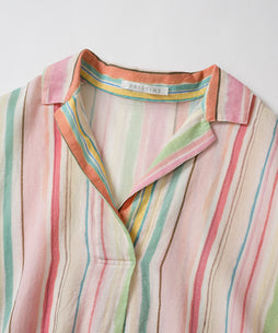 Sun Stripe スキッパーシャツ