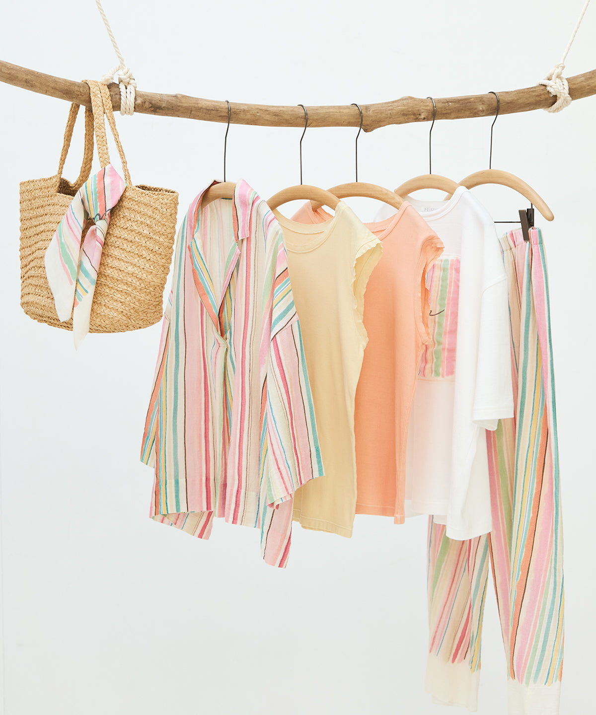 Sun Stripe スキッパーシャツ