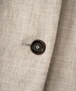 コットンリネンヤク二重織りジャケット