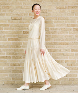 モデル身長163cm　ナチュラル着用