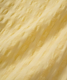 シャドウチェックギャザースカート（草木染め）