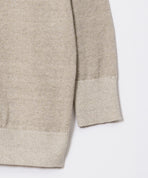 コットンリネン 7分袖カーディガン