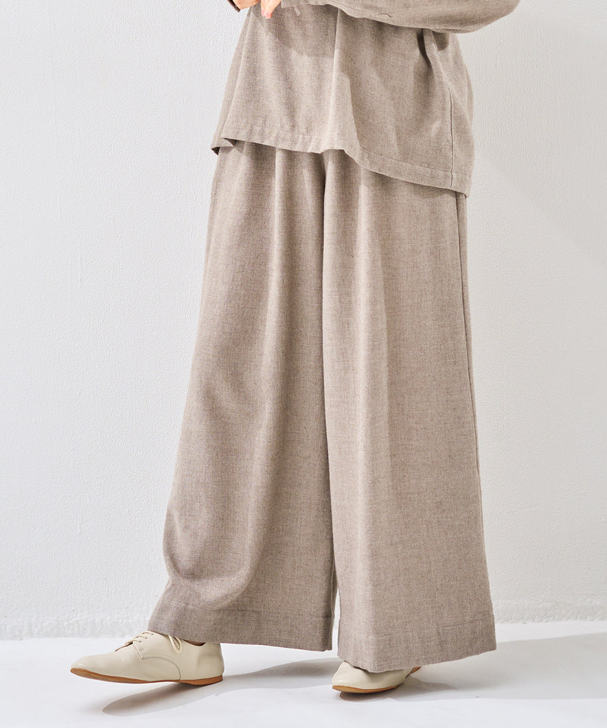フォレストグレイビエラワイドパンツ