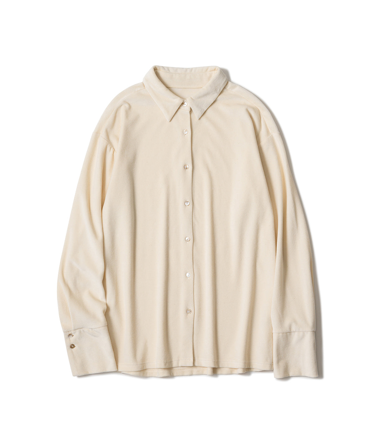 オーガニックコットン「ベロアシャツ」｜PRISTINE