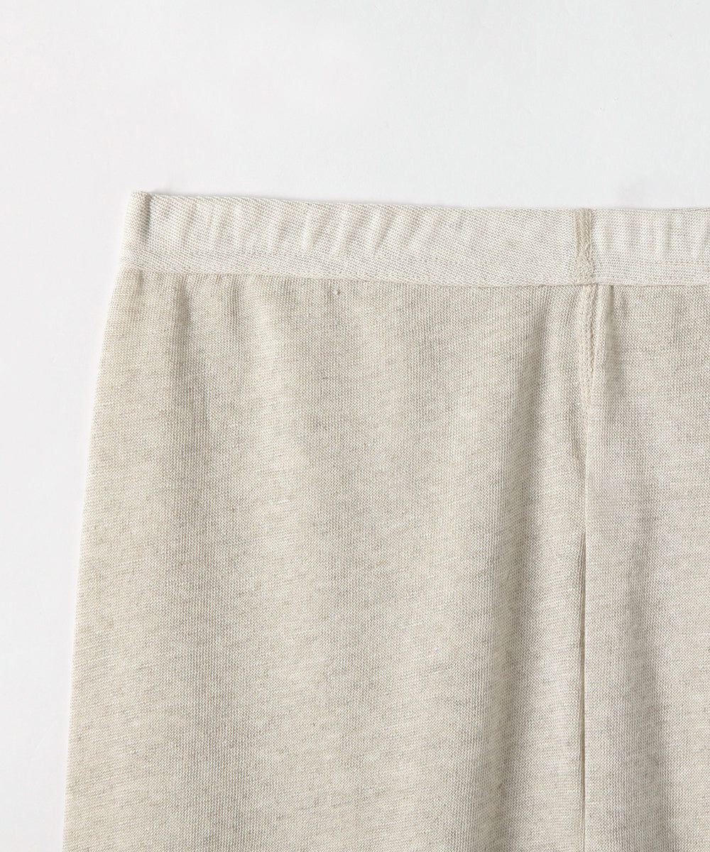 コットンリネン天竺 レギンス