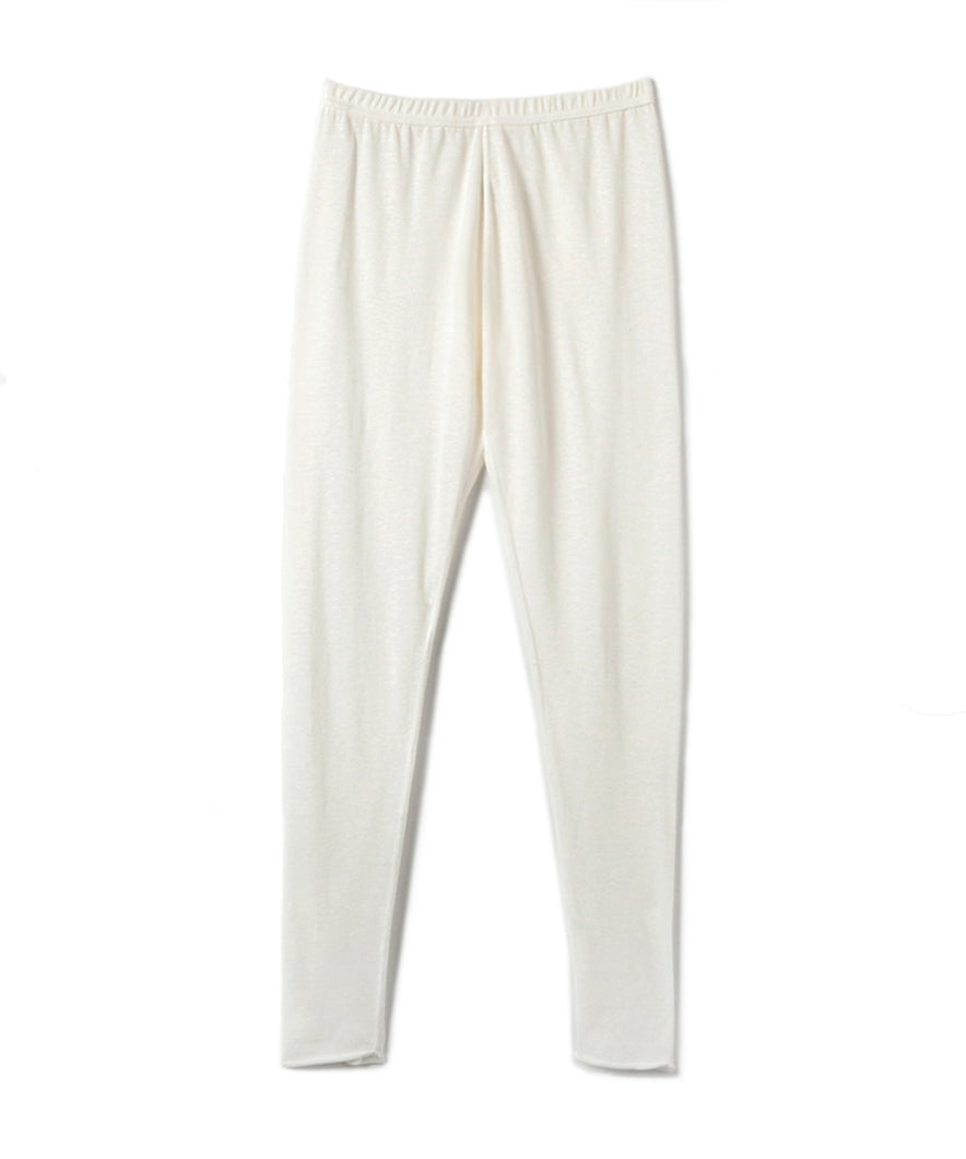 コットンリネン天竺 レギンス