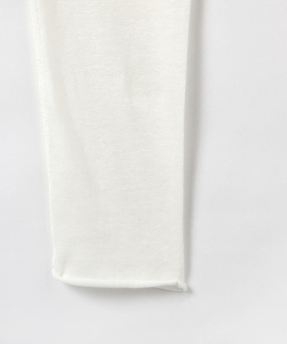 コットンリネン天竺 レギンス