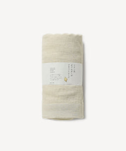 コットンリネンダブルガーゼ フラットシーツ