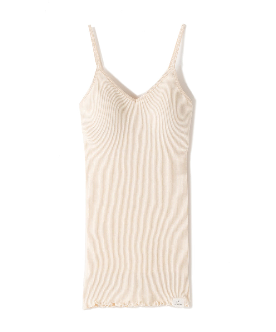 カップ付 テレコキャミソール