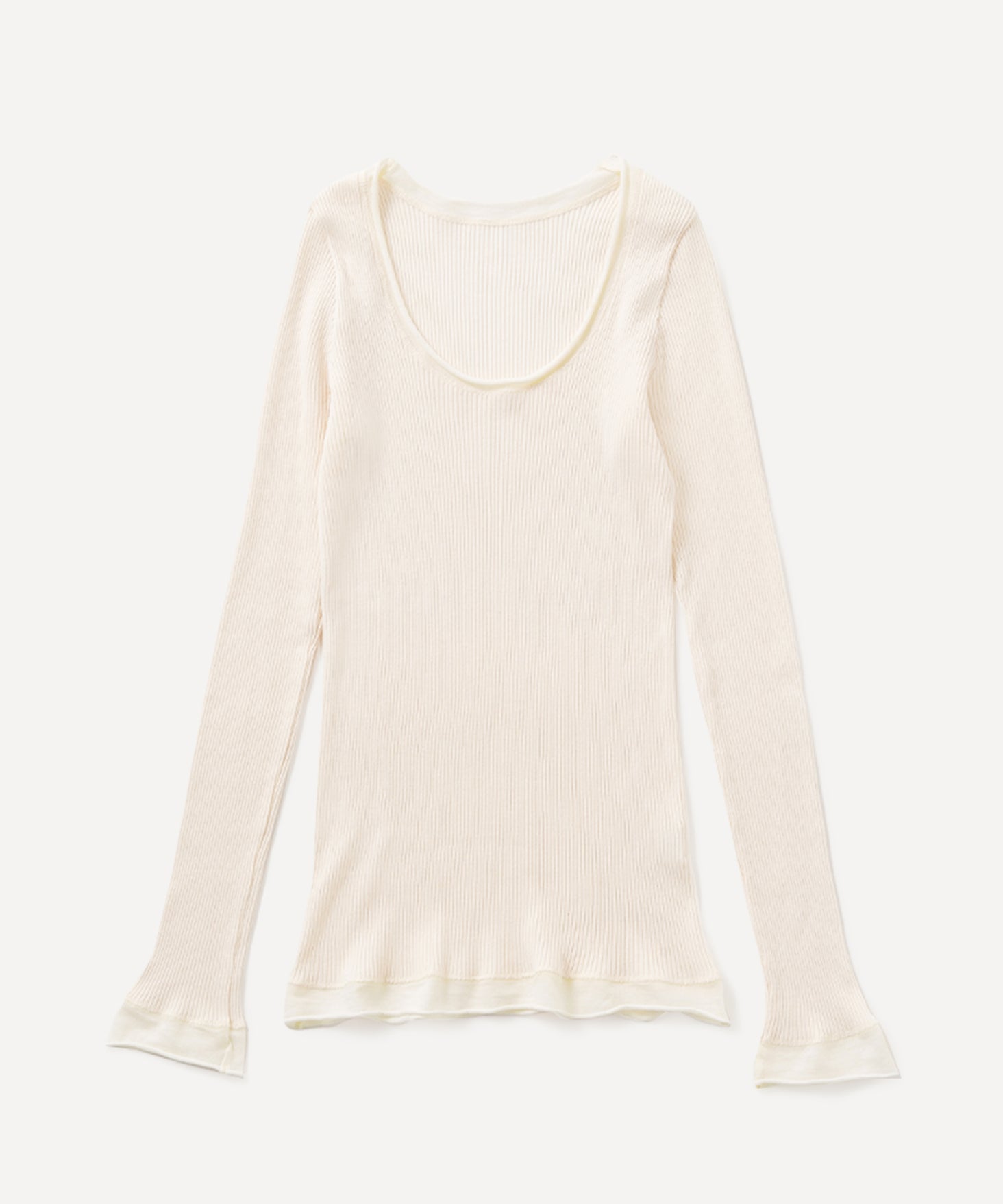 チューブテレコクルーネック