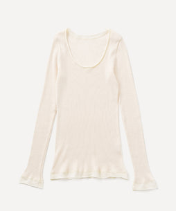 チューブテレコクルーネック