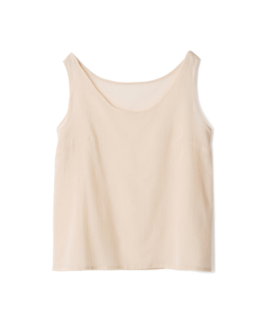 ちりめんタンクトップ