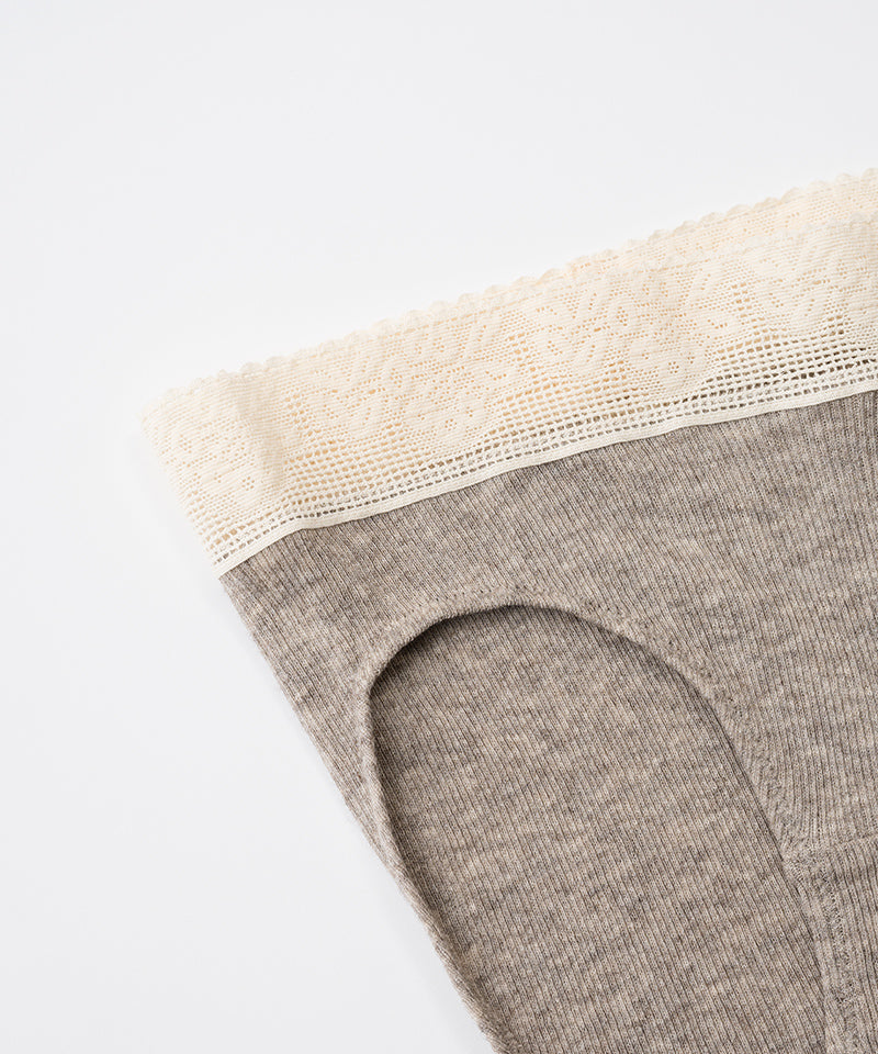 レース付きヤクテレコショーツ