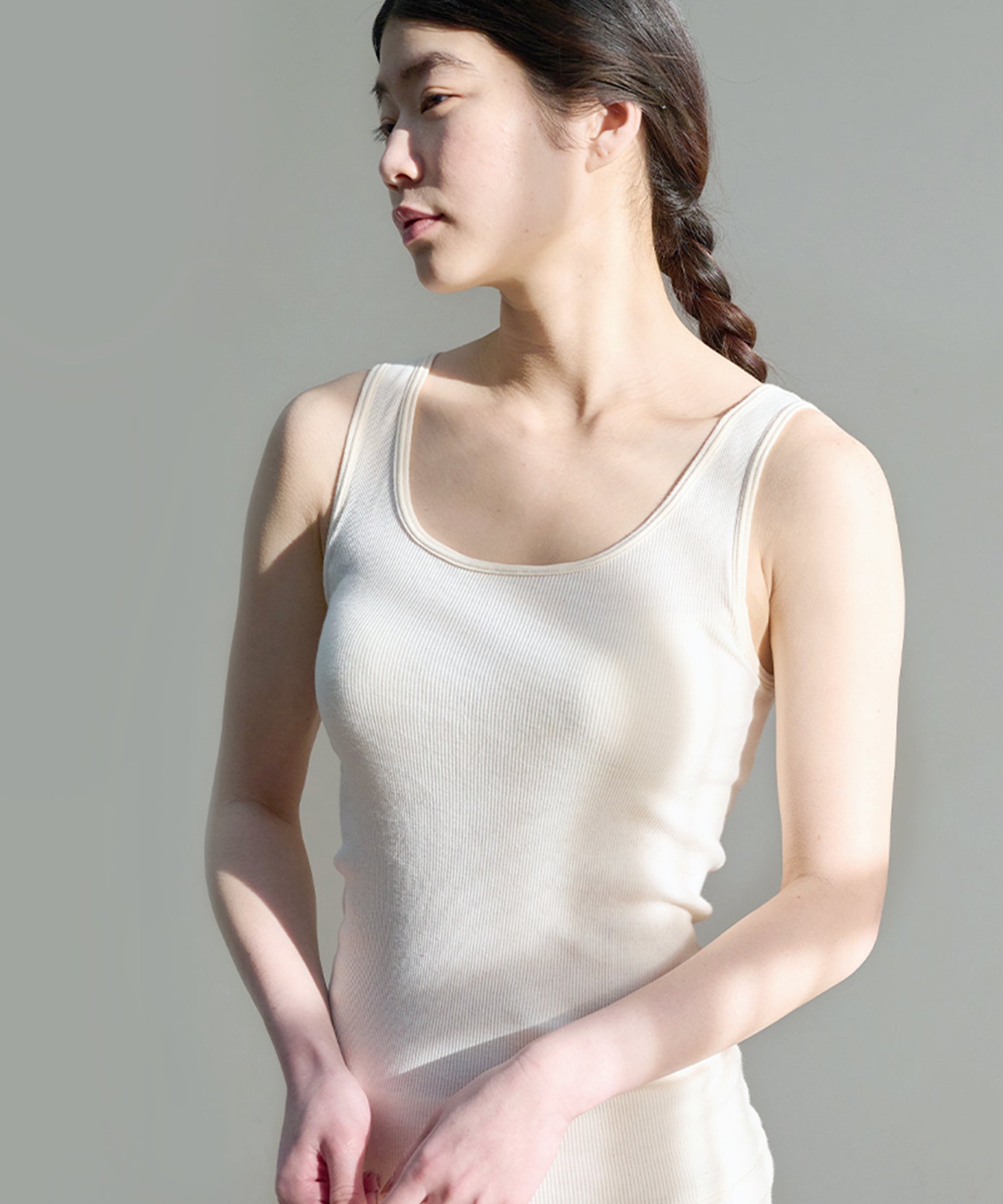 # モデル身長163cm（Mサイズ着用）