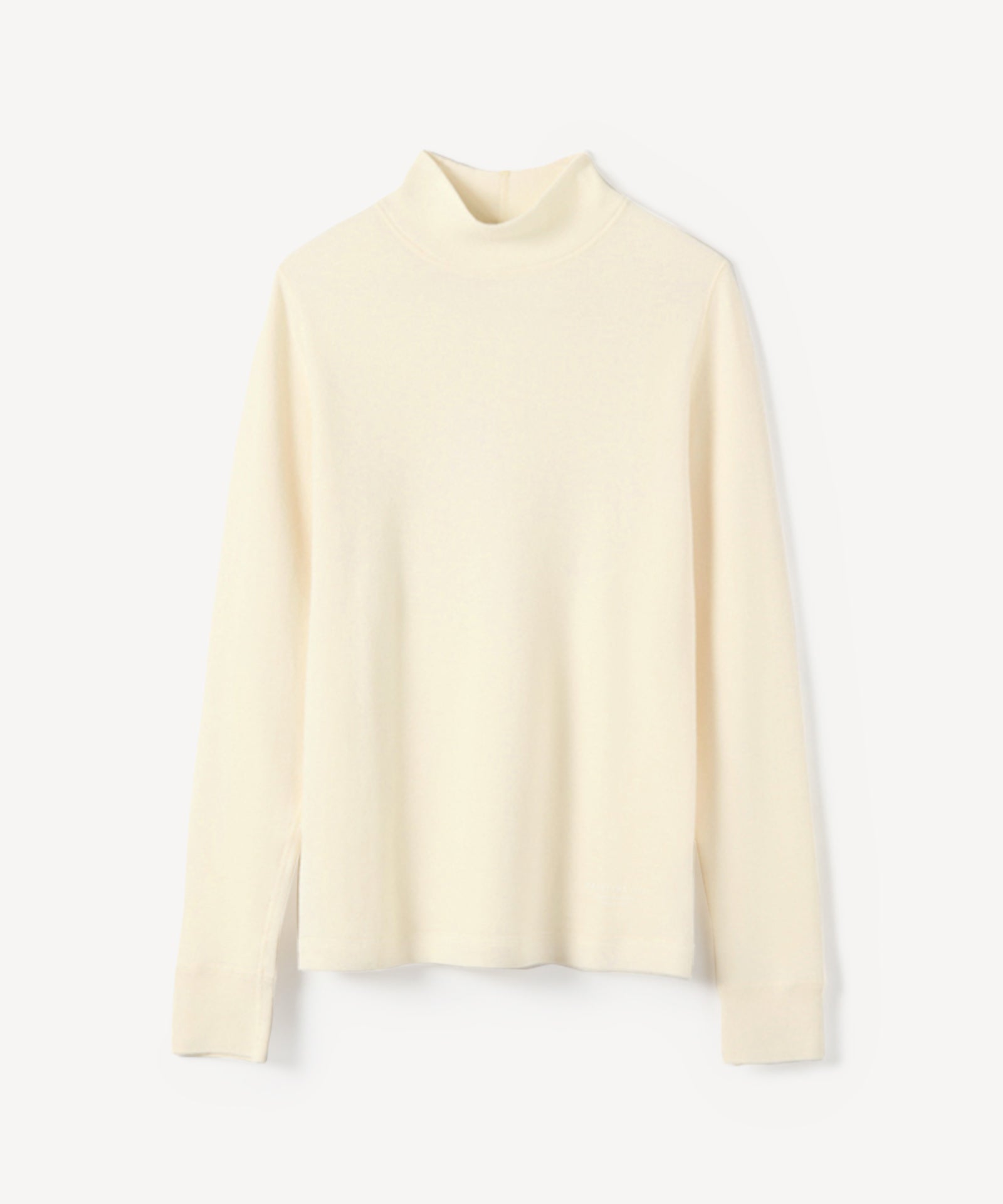 プリスティン　パンケーキニットハイネックプルオーバー　Ｌサイズ パンケーキニット ハイネックプルオーバー / オーガニックコットン