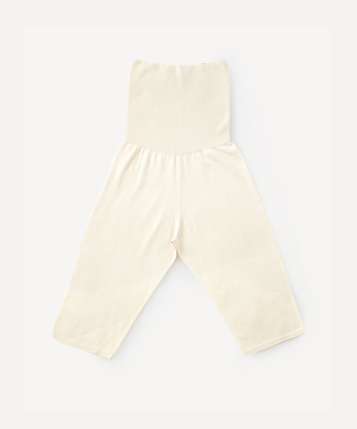 無縫製はらまき付き薄手ハーフパンツ｜オーガニックコットン