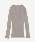 ヤクコットン チューブテレコ 長袖プルオーバー