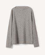 オーガニックコットン 「 ヤクコットン ボートネック長袖Ｔシャツ 」｜PRISTINE