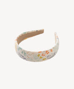 オーガニックコットン 「 フラワーカチューシャ（太） 」｜PRISTINE
