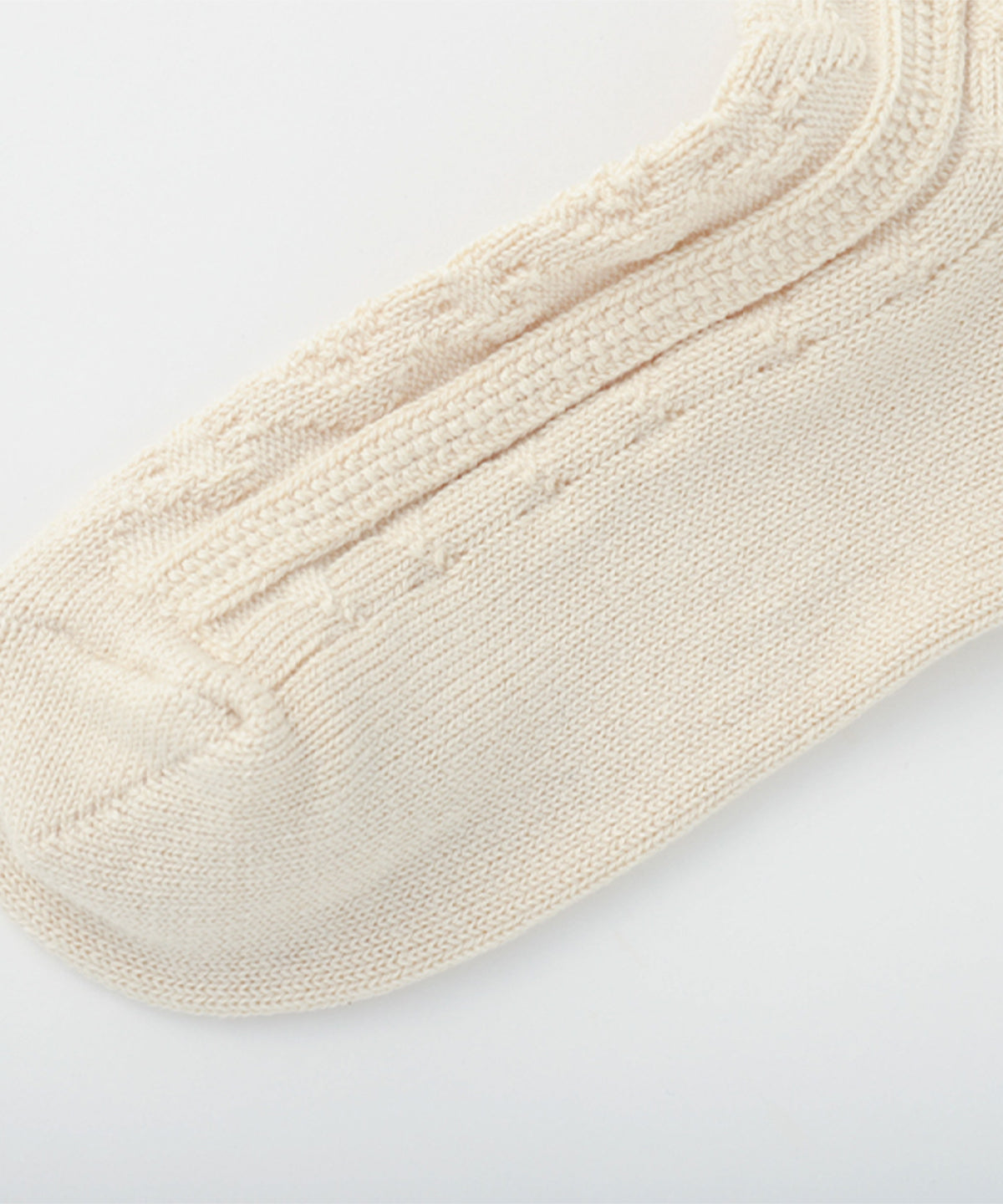 コットンケーブルソックス