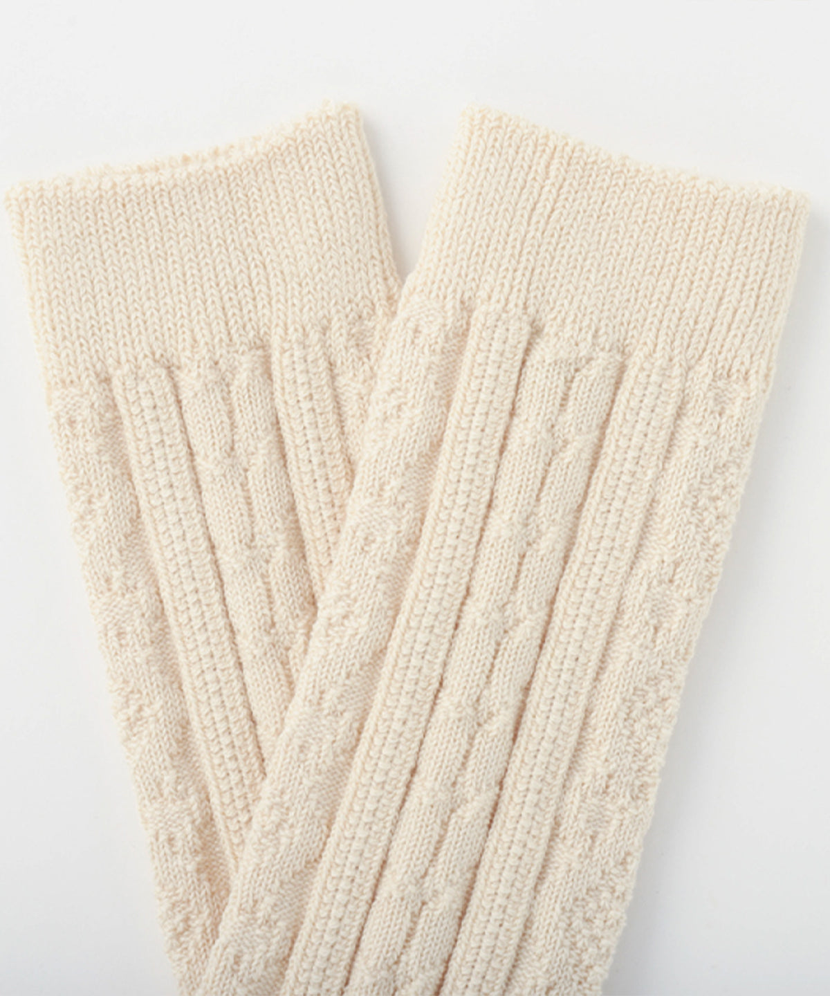 コットンケーブルソックス