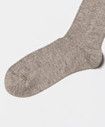 ヤクコットンリブハイソックス