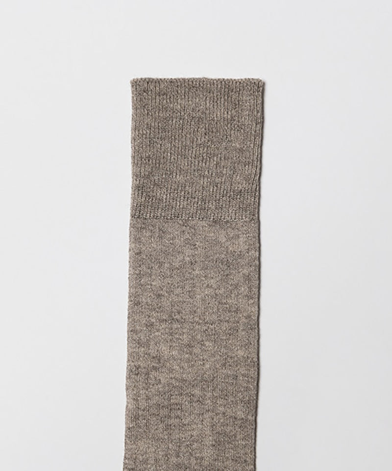 ヤクコットンリブハイソックス