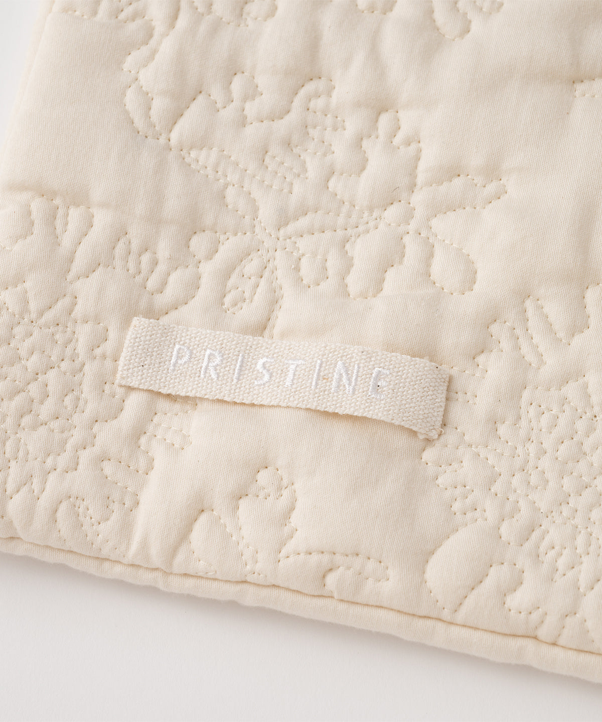 フラワーキルトストール / オーガニックコットン – PRISTINE