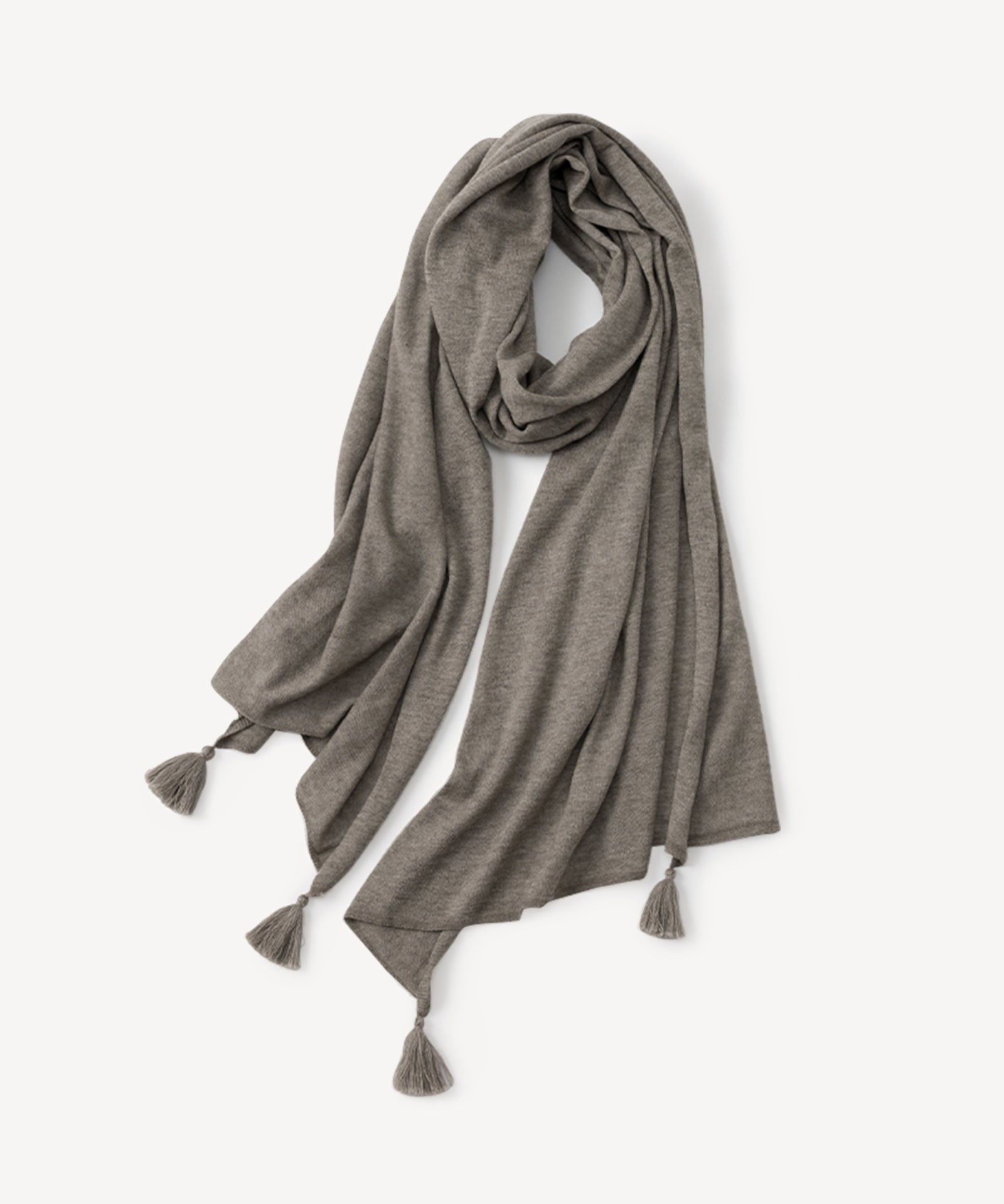 フォレストグレイニットストール