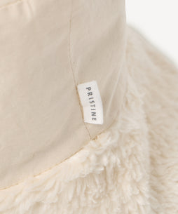 シロクマリバーシブルハット